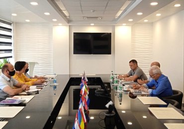 Negotiations with the representatives of Ukrainian companies.