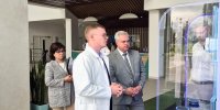 Глава администрации СЭЗ «Гомель-Ратон» Владимир Привалов посетил предприятие «МИРТЕК-инжиниринг»