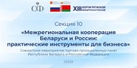 Глава администрации СЭЗ «Гомель-Ратон» Дмитрий Лебедь принял участие в работе 10-й сессии «Межрегиональная кооперация Беларуси и России: практические инструменты для бизнеса»