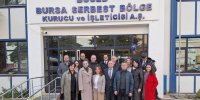 Visit of the head of the SEZ administration Antonina Yezhova to the Bursa free zone
